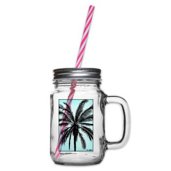 Palm Beach Holiday Summer Sun Sea Travel Holidays - Bocal à boisson - transparent - Droite