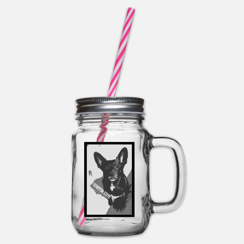 Fluffin mignon - Bocal à boisson - transparent