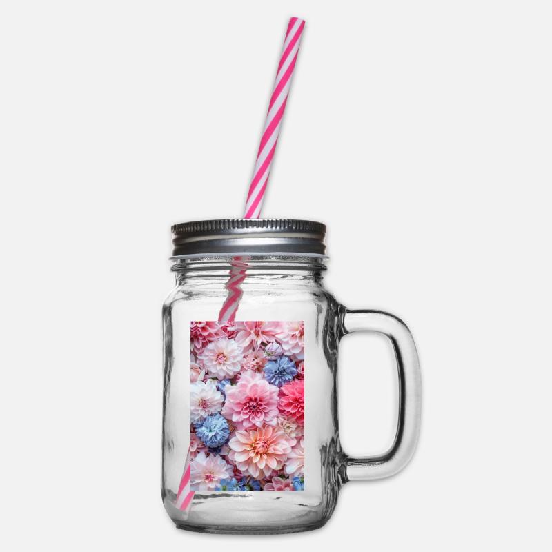 Amour de fleur | IA - Bocal à boisson - transparent