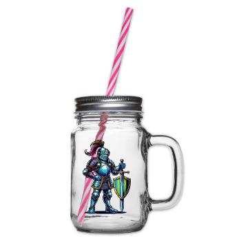 Bande dessinée Knight - Bocal à boisson - transparent - Droite
