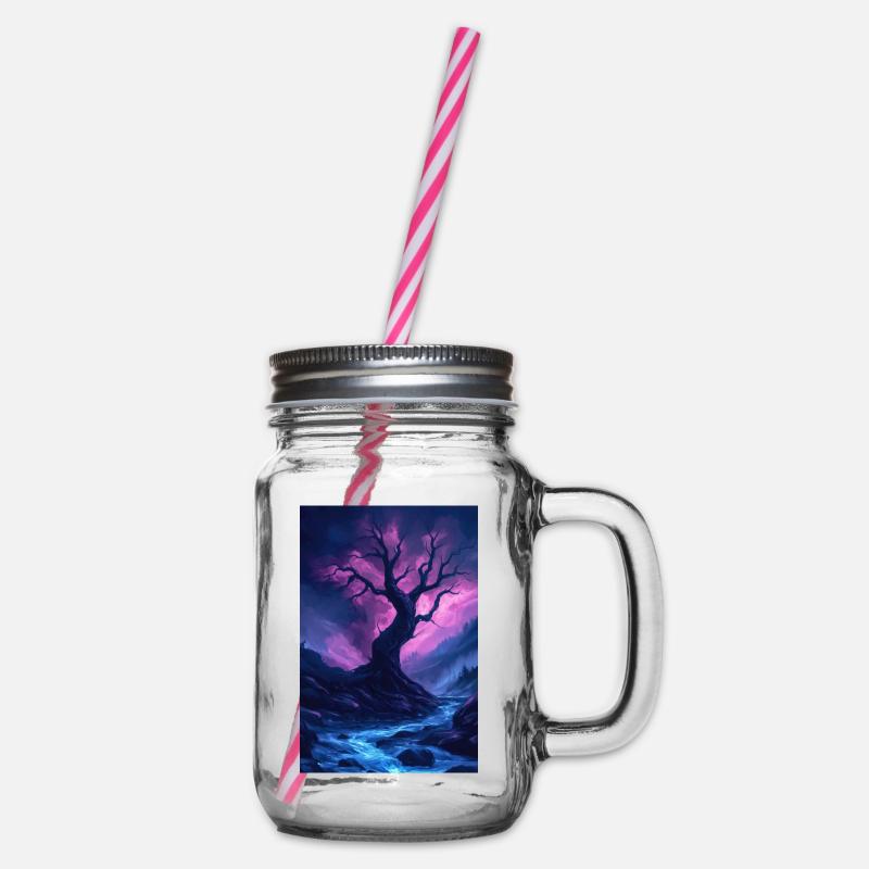 Dark fantasy illustration - Bocal à boisson - transparent