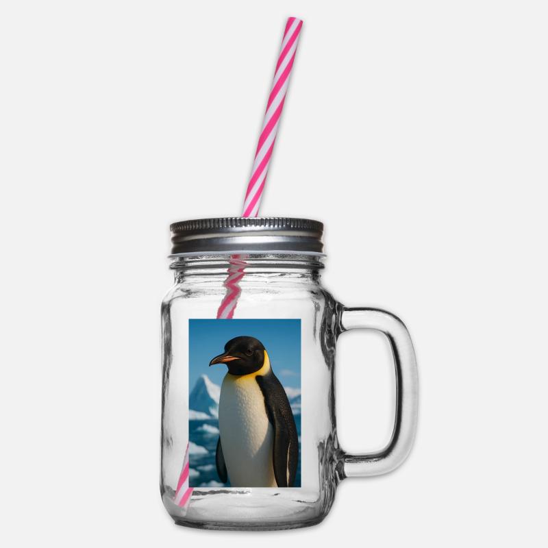 Pingouin Arctique - Bocal à boisson - transparent