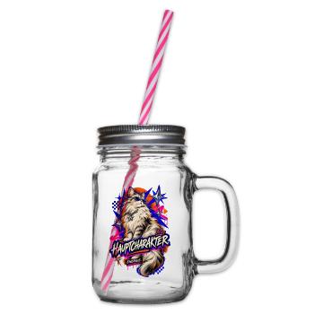 Hauptcharakter Energie - Henkelglas mit Schraubdeckel - Klar - Rechts