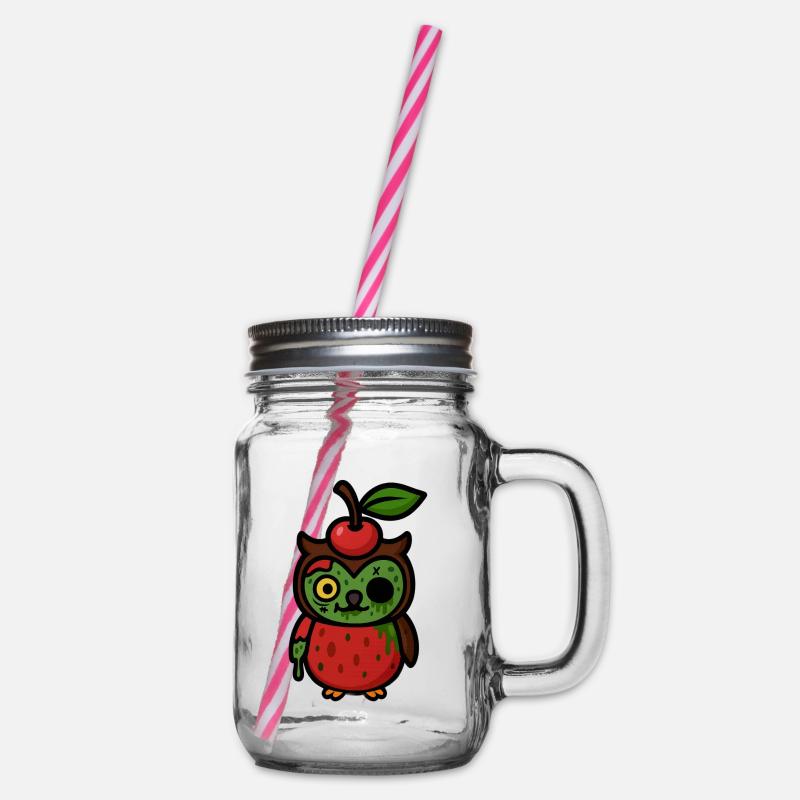 Zombie Cherryowl - Bocal à boisson - transparent