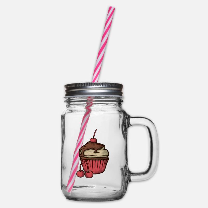 Cupcake - Bocal à boisson - transparent