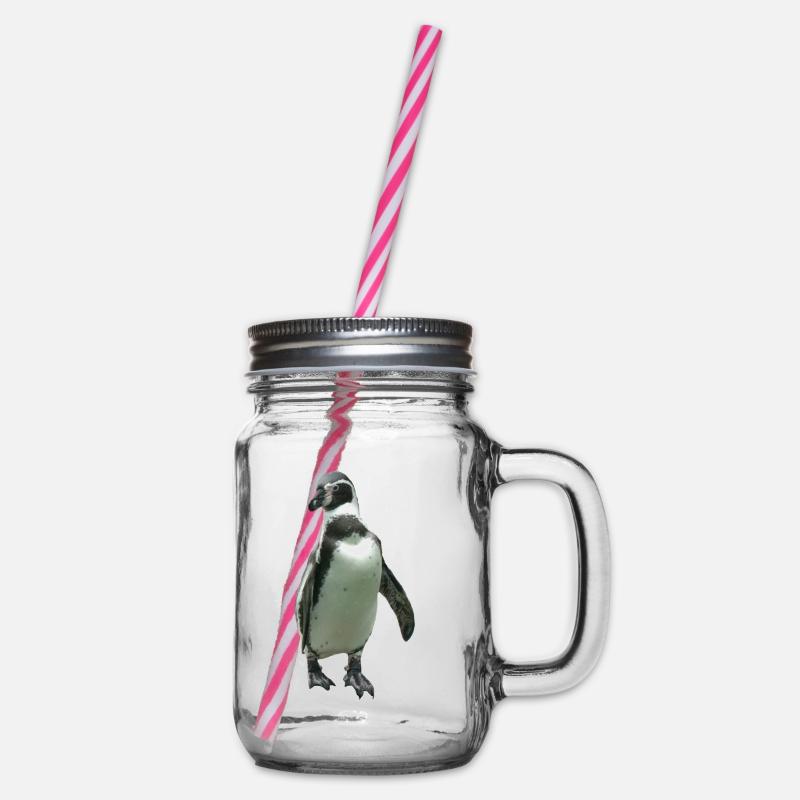Pingouin - Bocal à boisson - transparent
