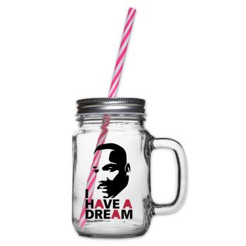 MARTIN LUTHER KING - Bocal à boisson - transparent - Droite