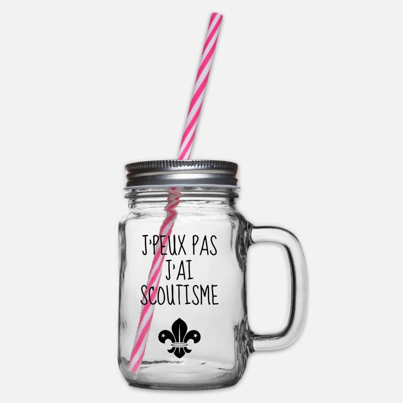 scout / scouting / scoutisme / guide - Bocal à boisson - transparent
