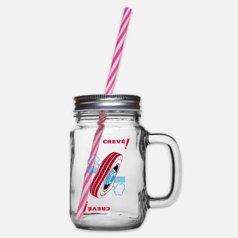 Crevé ! - Bocal à boisson - transparent