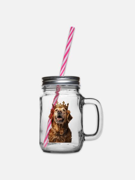 Golden retriever - Bocal à boisson - transparent