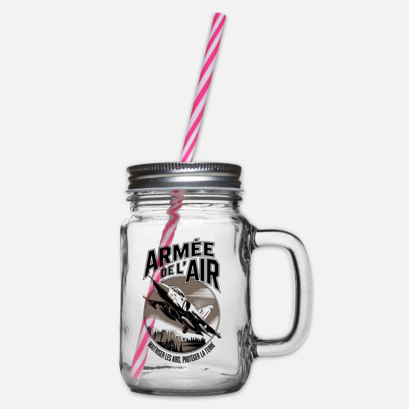 Armée de l'air - Bocal à boisson - transparent