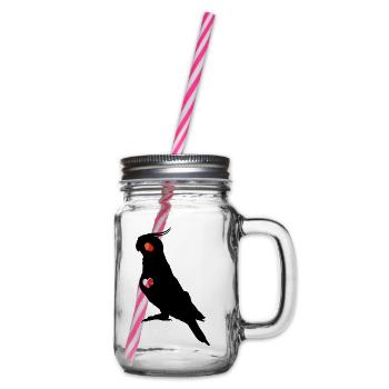 Amateur de calopsitte - Bocal à boisson - transparent - Droite