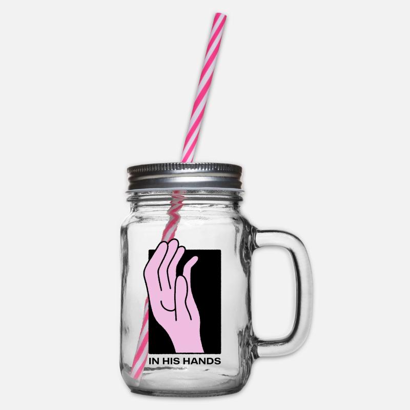 In his Hands - Bocal à boisson - transparent