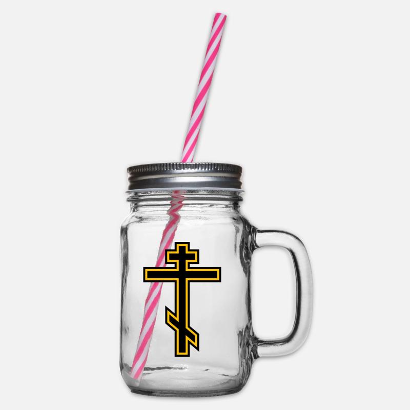 Orthodox Cross - Bocal à boisson - transparent