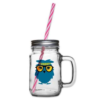 wise owl - Bocal à boisson - transparent - Droite