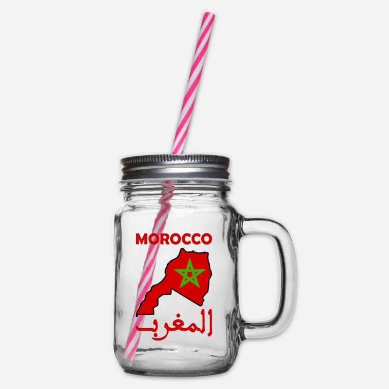 Maroc - Bocal à boisson - transparent