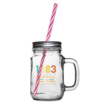 Vintage « Limited Edition » Vintage 1983 anniversaire - Bocal à boisson - transparent - Droite