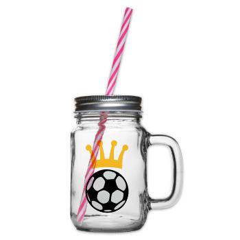 KING FOOTBALL - Bocal à boisson - transparent - Droite
