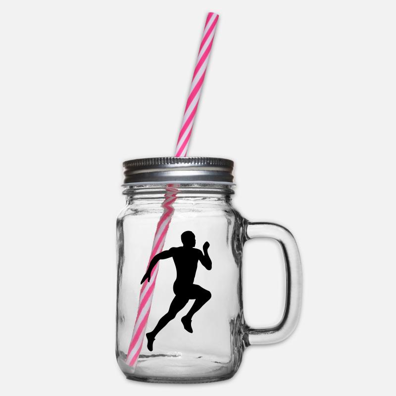 running - Bocal à boisson - transparent