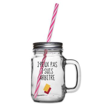 Arbitre / Arbitrage / Sport / Sifflet - Bocal à boisson - transparent - Droite
