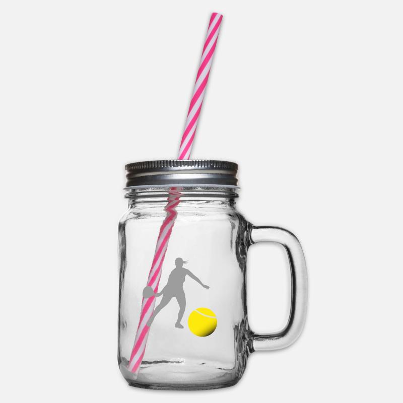 Femme Padel - Bocal à boisson - transparent