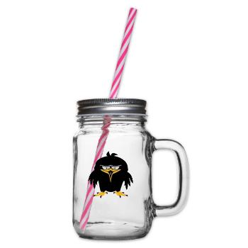 Baby-Adler / baby eagle (c, 3c) - Glass jar with handle and screw cap - clear - Right