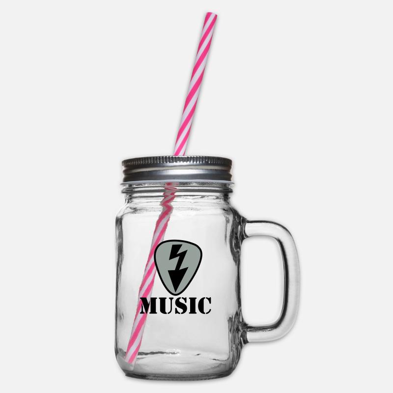 musique - Bocal à boisson - transparent