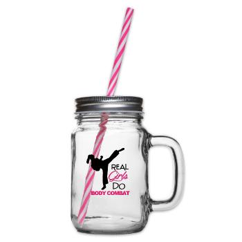 Girls Body Combat - Bocal à boisson - transparent - Droite