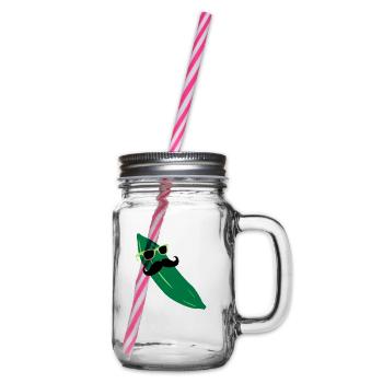 MoCumber - Henkelglas mit Schraubdeckel - Klar - Rechts