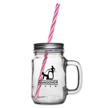 hangover 103 2c - Henkelglas mit Schraubdeckel - Klar - Rechts