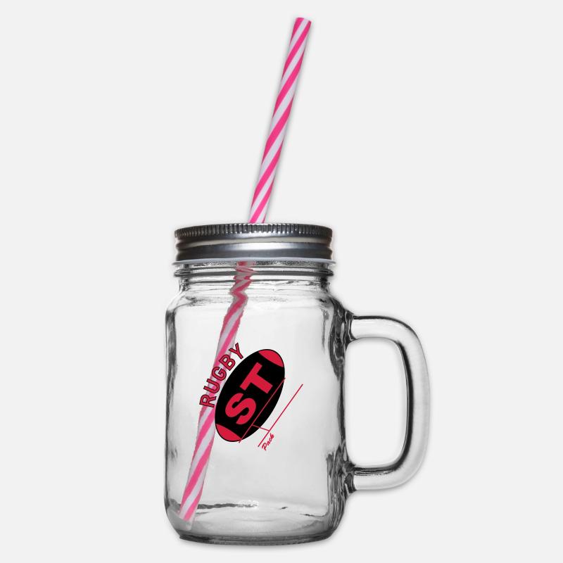 rugby - Bocal Ă boisson - transparent