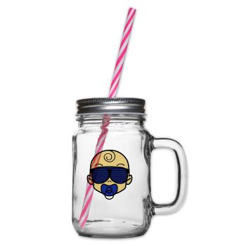boss_baby_002 - Henkelglas mit Schraubdeckel - Klar - Rechts