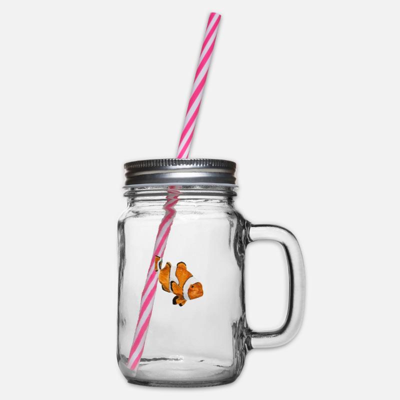 poisson clown - Bocal à boisson - transparent