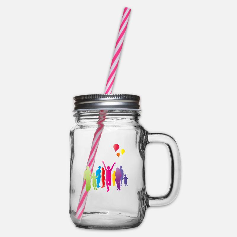 lets go party - Bocal à boisson - transparent