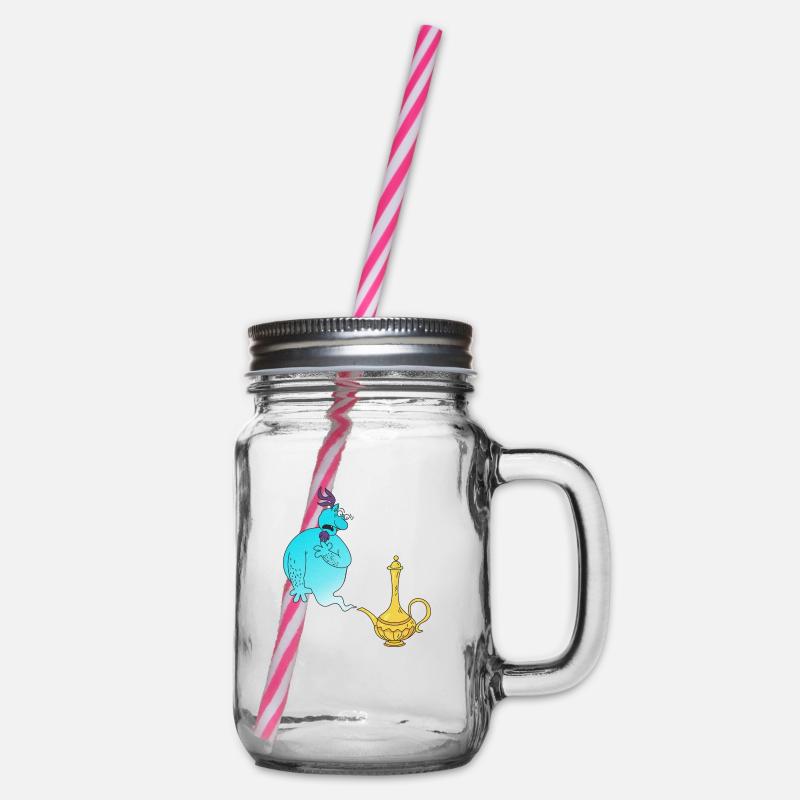 Gini Magic Lamp Génie - Bocal à boisson - transparent