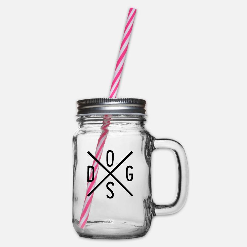 Chien - Bocal à boisson - transparent