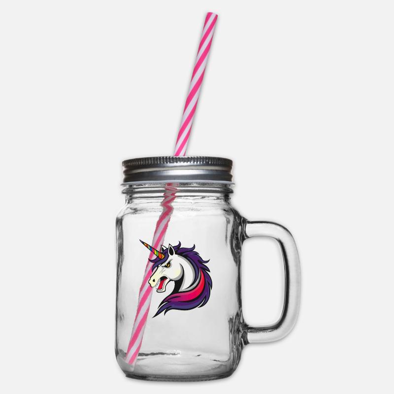 Uncicorn Evvil - Bocal à boisson - transparent