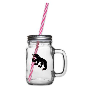 Bernerbär - Henkelglas mit Schraubdeckel - Klar - Rechts
