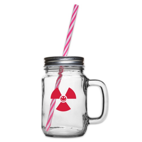 Tjernobylbarnet - Atomkraft - Glas med handtag och skruvlock