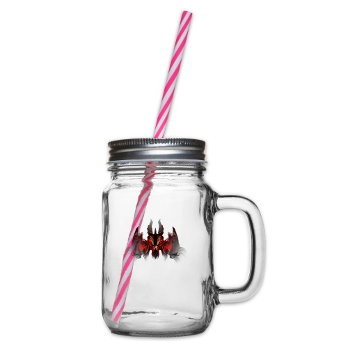 Diablous Immortal - Glass jar with handle and screw cap