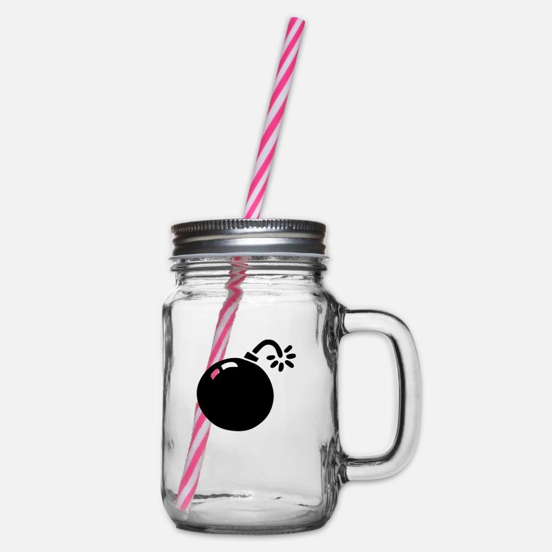 bombe / bomb - Bocal à boisson - transparent