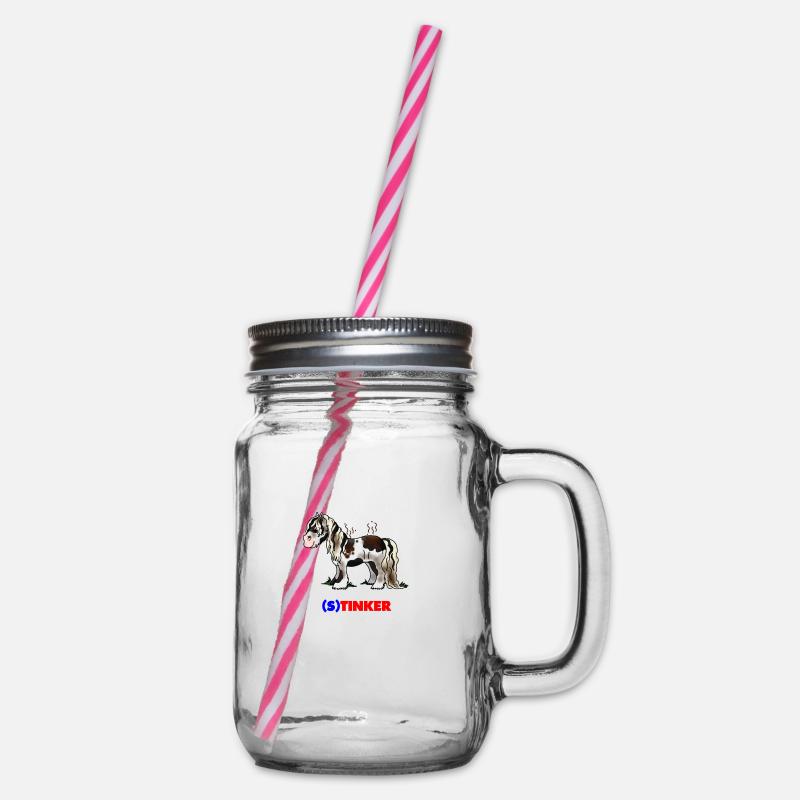 Stinker - Henkelglas mit Schraubdeckel - Klar