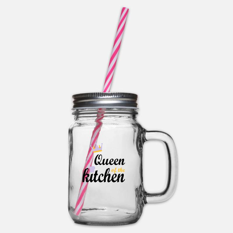 Kochen - Henkelglas mit Schraubdeckel - Klar