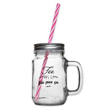 Fée pas ci fée pas ca - Bocal à boisson - transparent - Droite