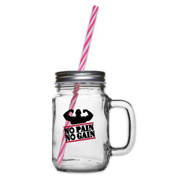 pain_bodybuilding_f2 - Bocal à boisson - transparent - Droite