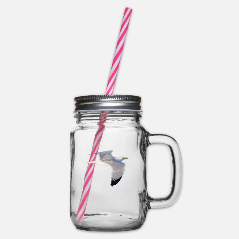 mouette - Bocal à boisson - transparent