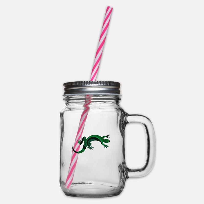 gecko - Bocal à boisson - transparent