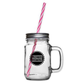 limited edition - Henkelglas mit Schraubdeckel - Klar - Rechts