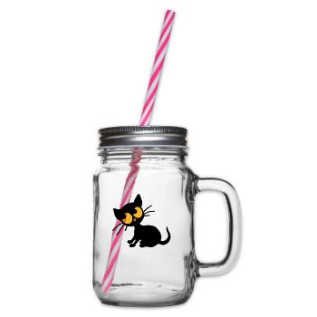 Chaton Georgie - Bocal à boisson - transparent - Droite