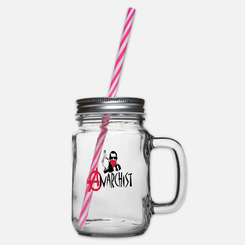 anarchiste - Bocal à boisson - transparent